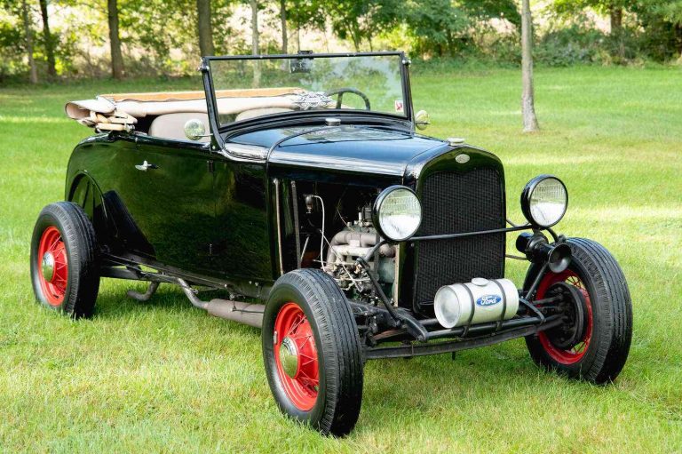 Those ratty-looking Ford Model A’s came out of nowhere