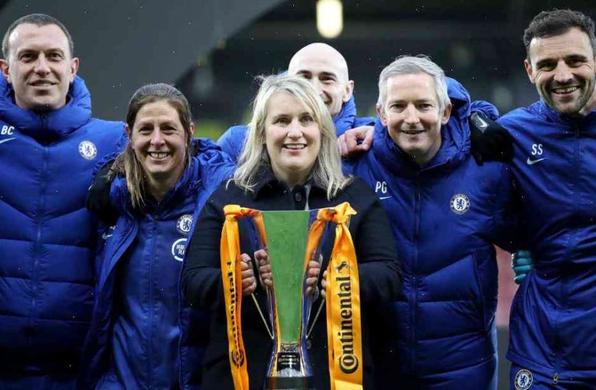 Emma Hayes: ‘Women need to lead’ in football and girls need to be taught ‘right from the top’