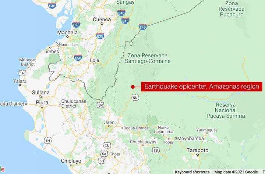 Tsunami Warning Canceled: Powerful 7.5 Quake Hits East of Peru