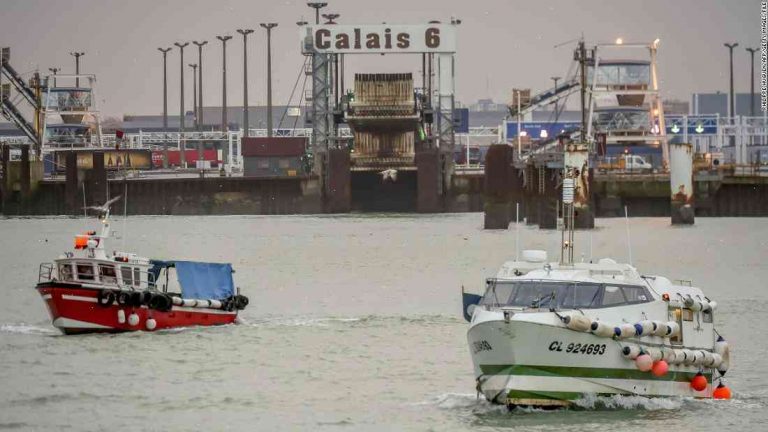 French fishermen threaten blockage of Channel Tunnel over new limits on access to waters